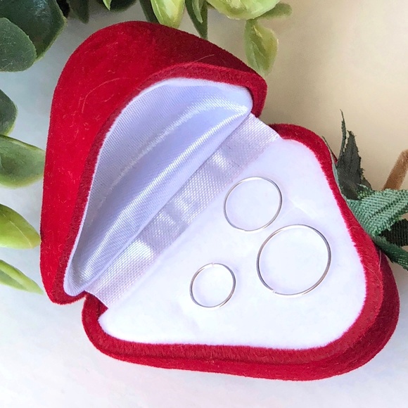 Nose Ring Nose Hoop Nose Stud 22g 20g 18g 16g - Picture 2 of 8